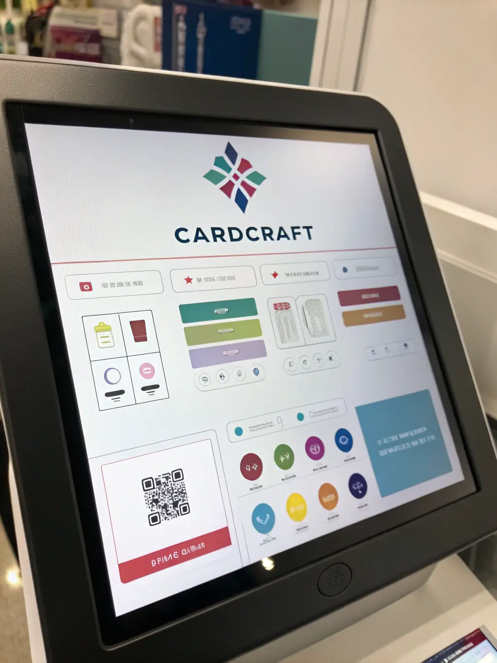 A close-up shot of a business card design interface, highlighting font selection options with various fonts displayed clearly. The interface should look modern and user-friendly.