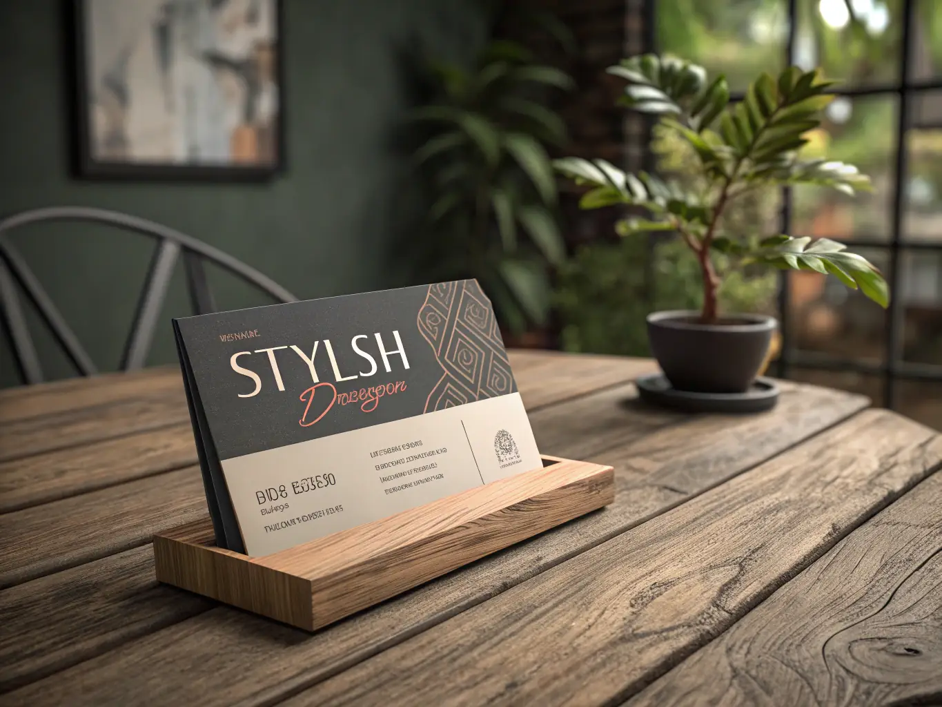 A classic and elegant business card template with a sophisticated layout, suitable for law firms and consulting businesses.